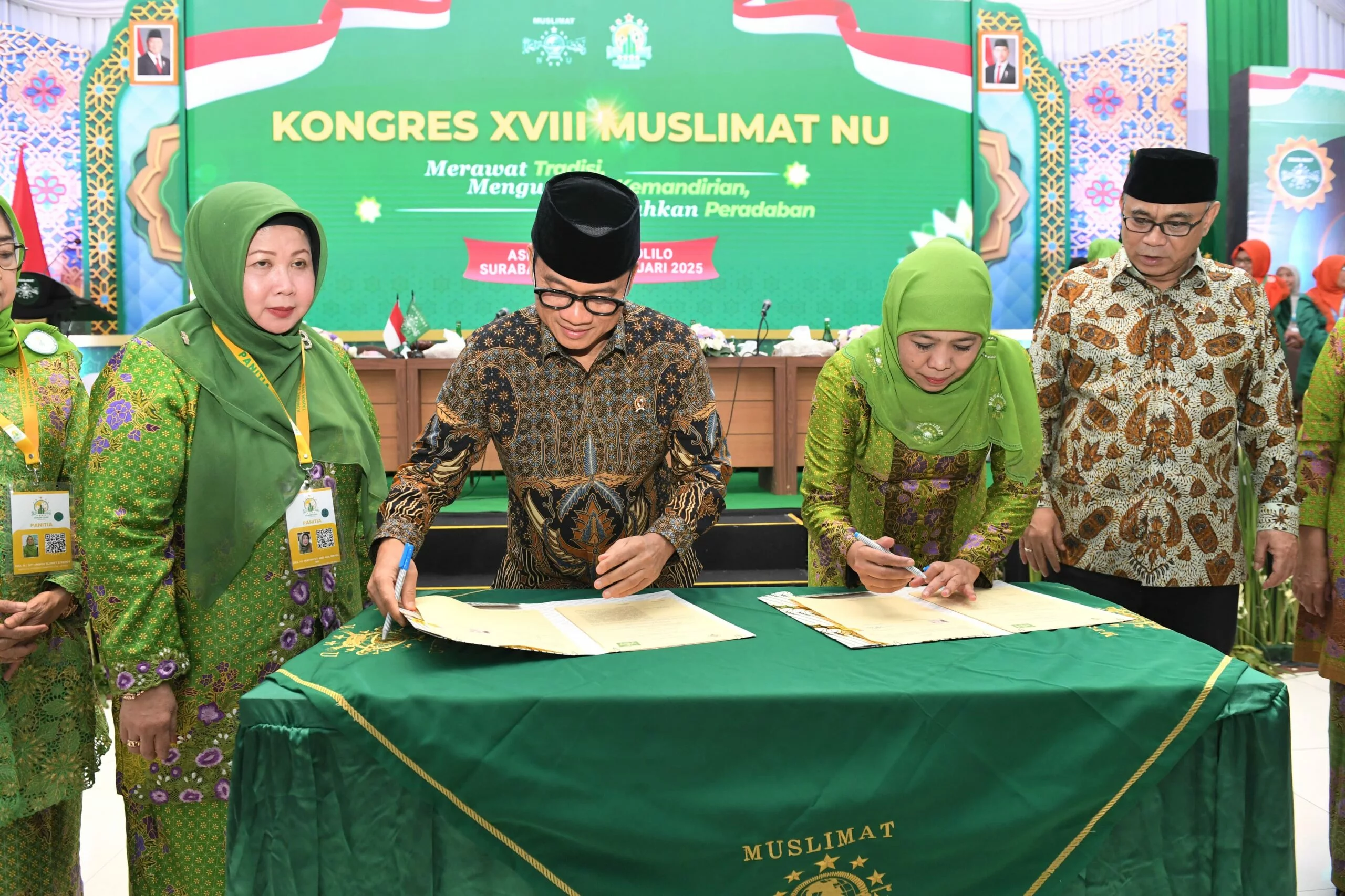 Kemendes PDT dan Muslimat NU bekerja sama