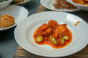 Udang saus Padang