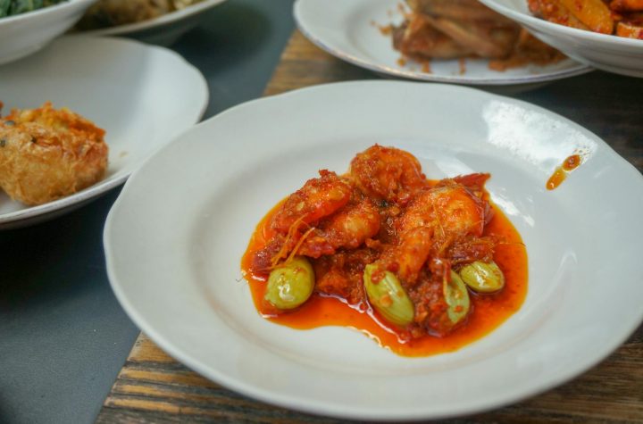 Udang saus Padang